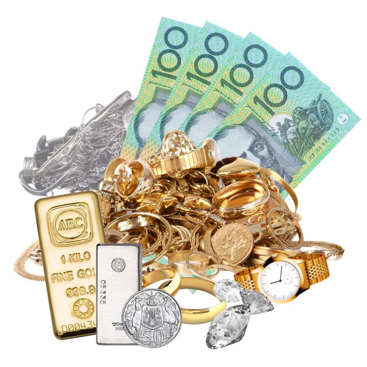 woman gets cash loan using her broken gold jewellery