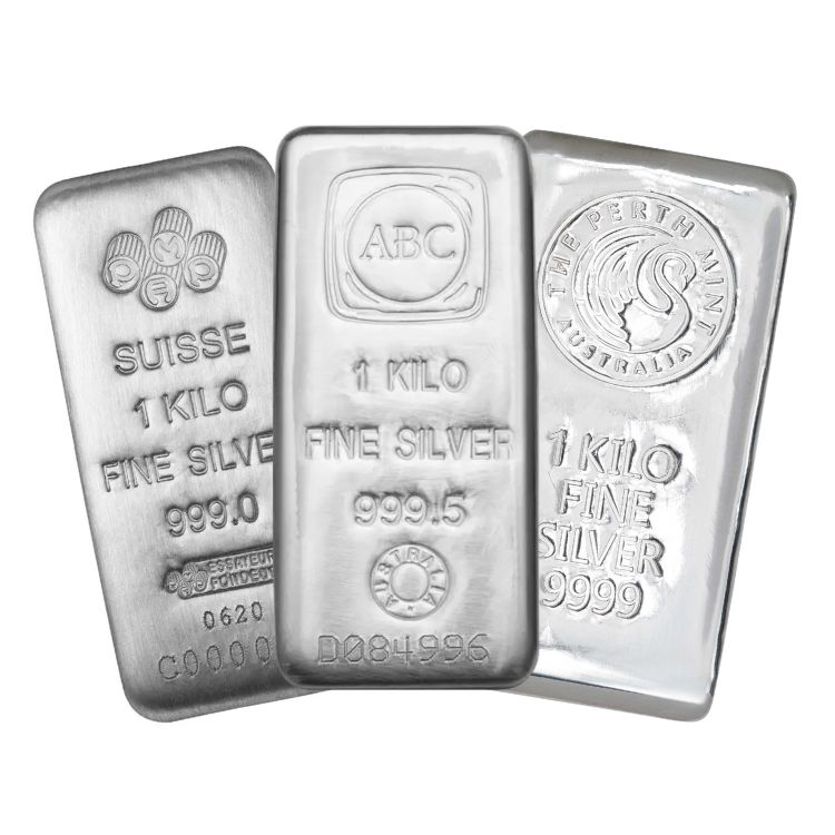 preview of our 1kg Silver Item range